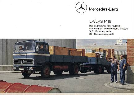 mercedes benz Mb1418