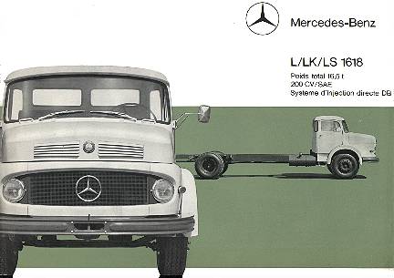 mercedes benz Mb1618