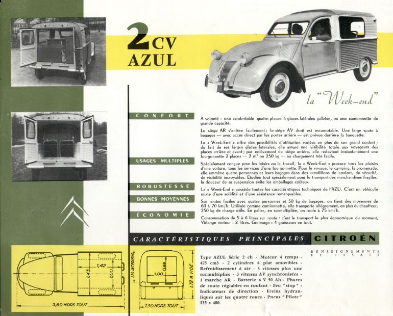 Citroen 2cv 1959