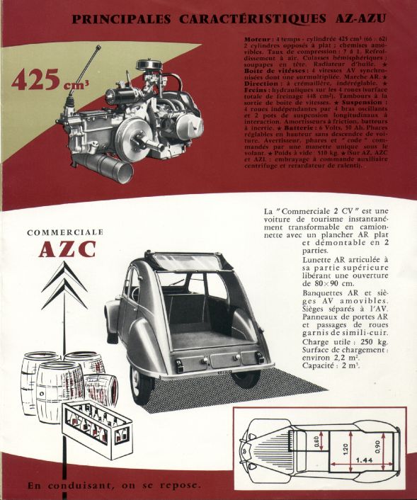 Citroen 2cv 1956
