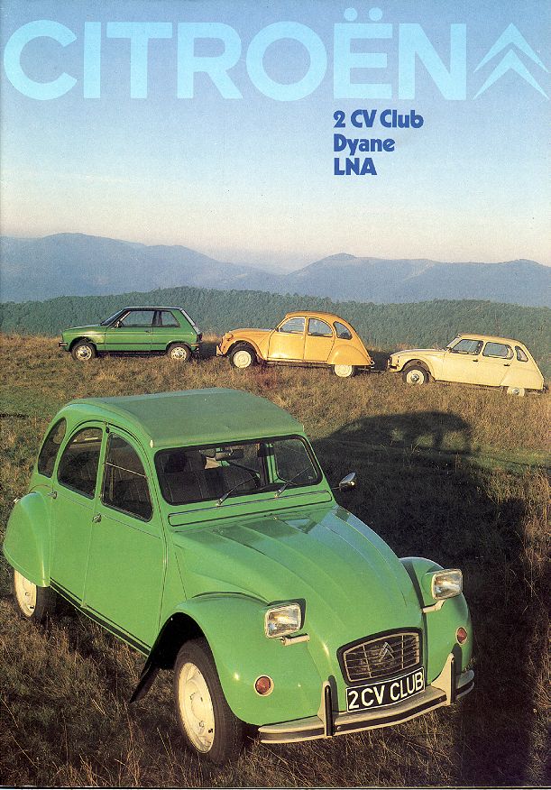 Citroen Dyane brochure