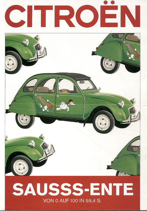 Citroen 2cv brochure