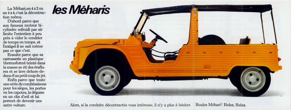 Citroen Mehari brochure