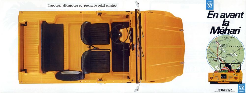 Citroen Mehari brochure