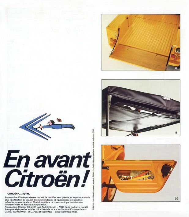 Citroen Mehari brochure