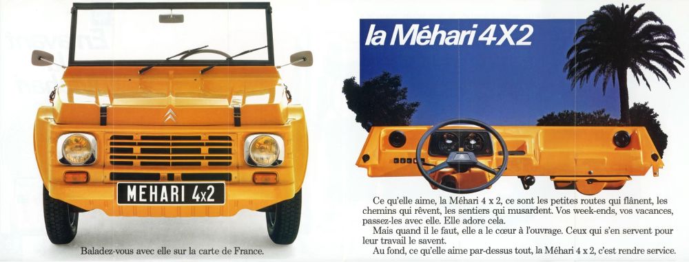 Citroen Mehari brochure