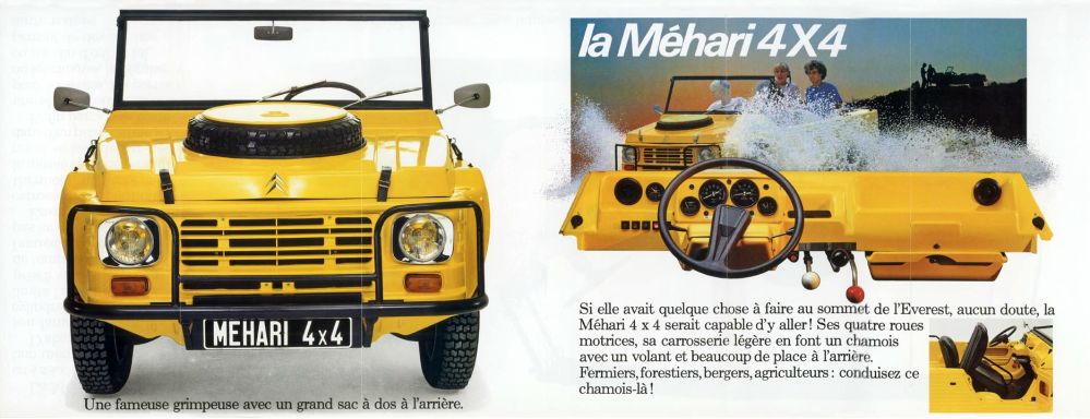 Citroen Mehari brochure