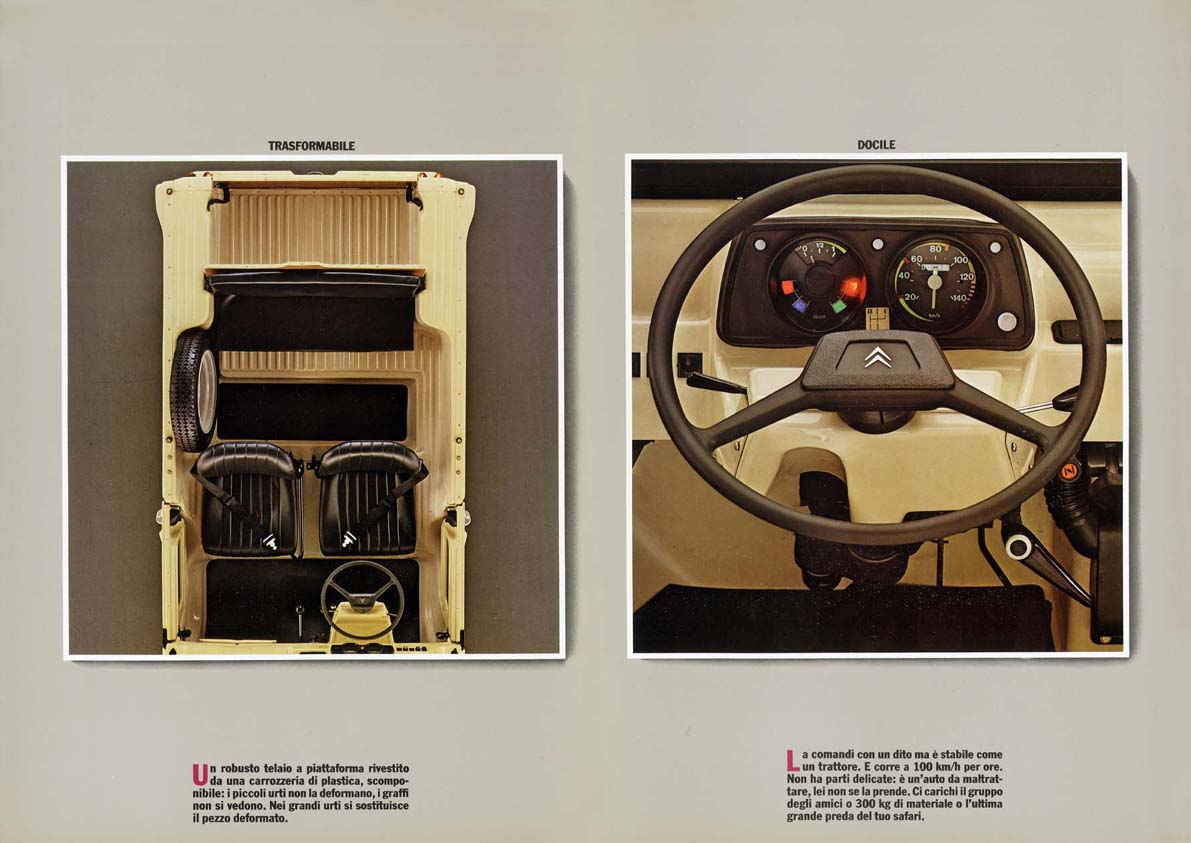 Citroen Mehari brochure