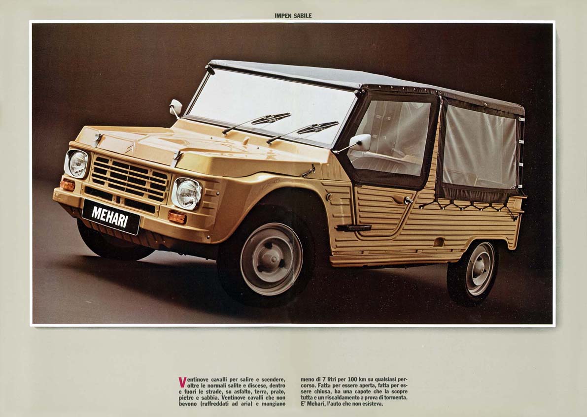 Citroen Mehari brochure