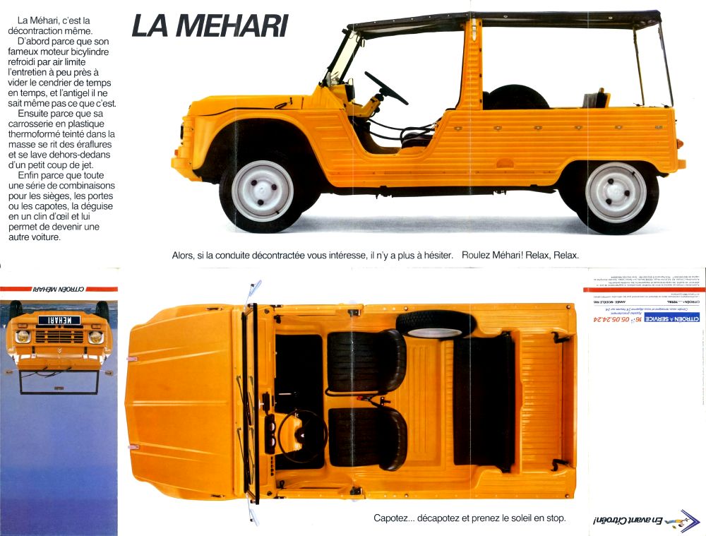 Citroen Mehari brochure