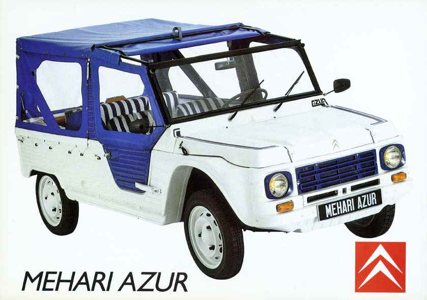 Citroen Mehari AZUR brochure