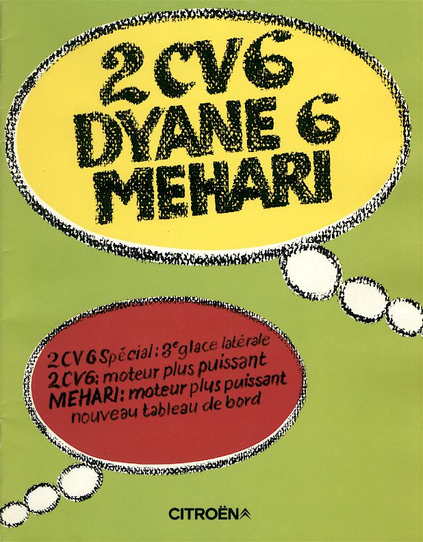 Citroen Mehari brochure