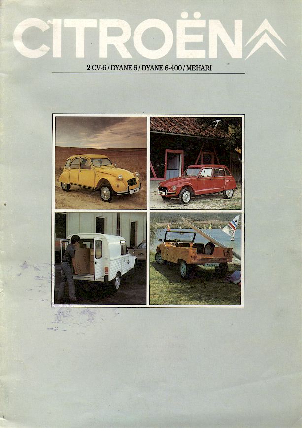 Citroen Mehari brochure