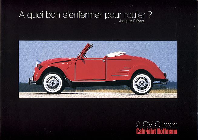 Citroen 2cv Hoffmann