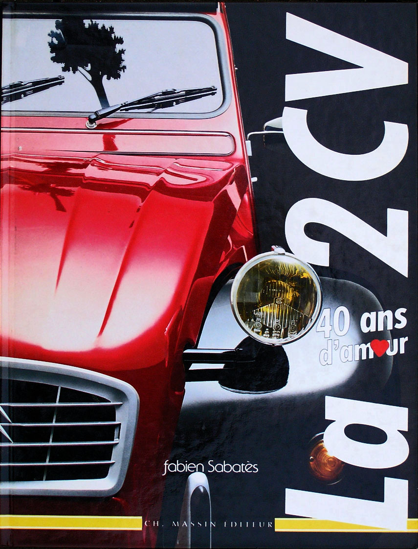 citroen 2pk boek 40ans