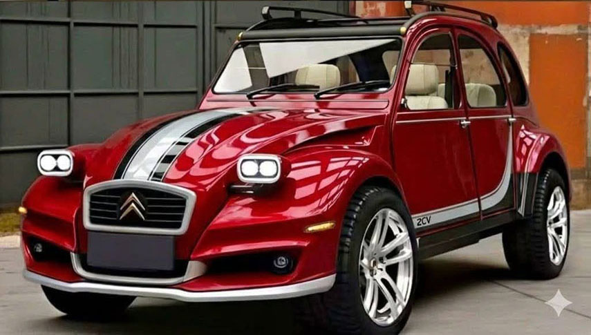 Citroen 2cv 2pk 2026
