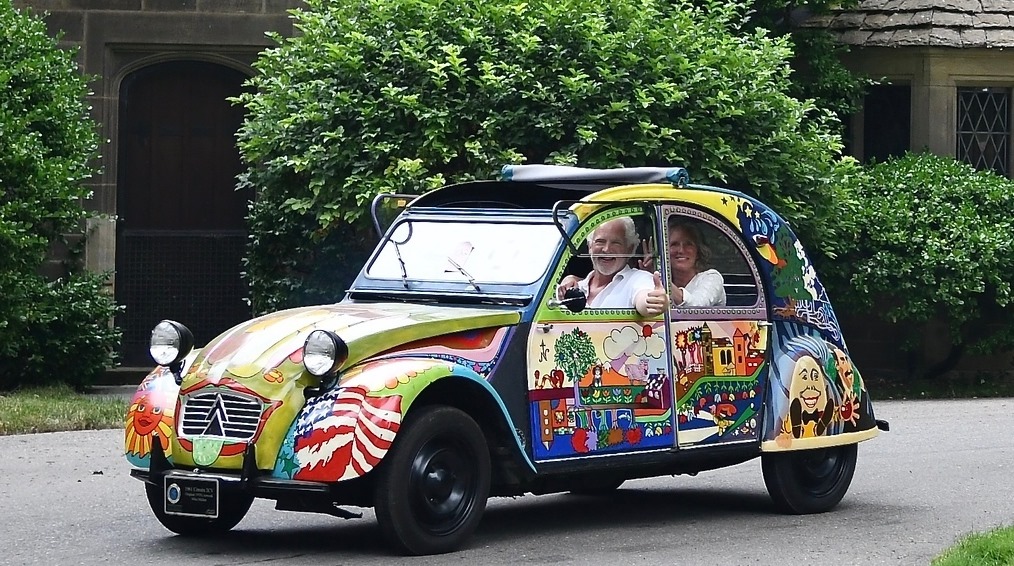 2cv painted