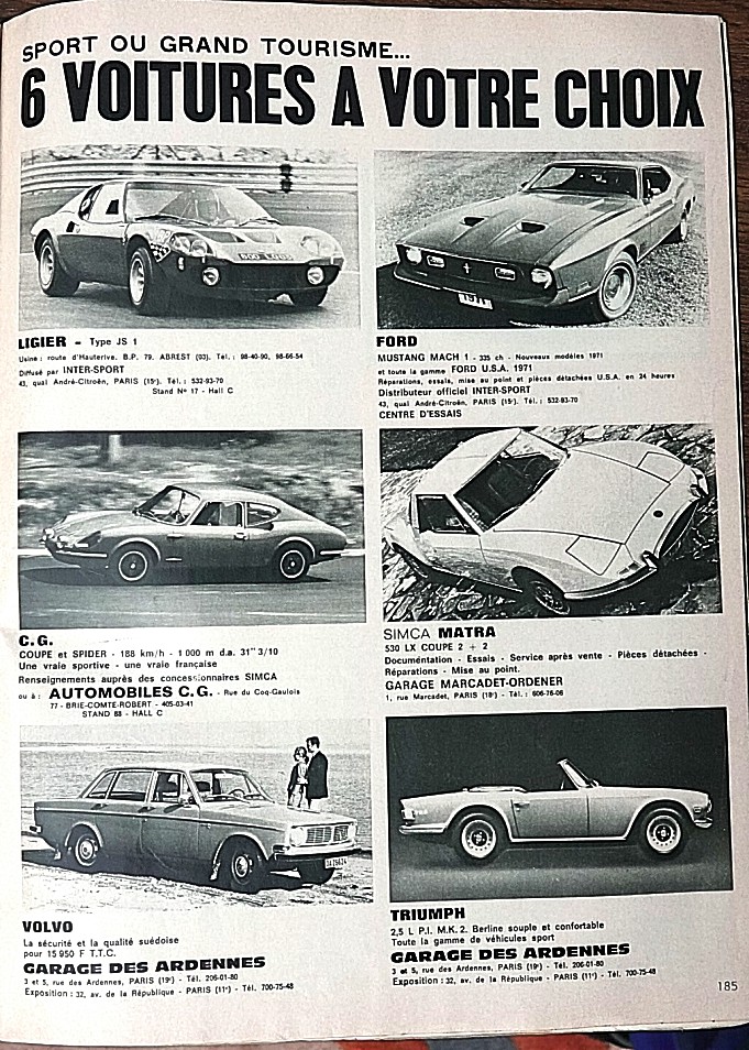 automobile 1970
