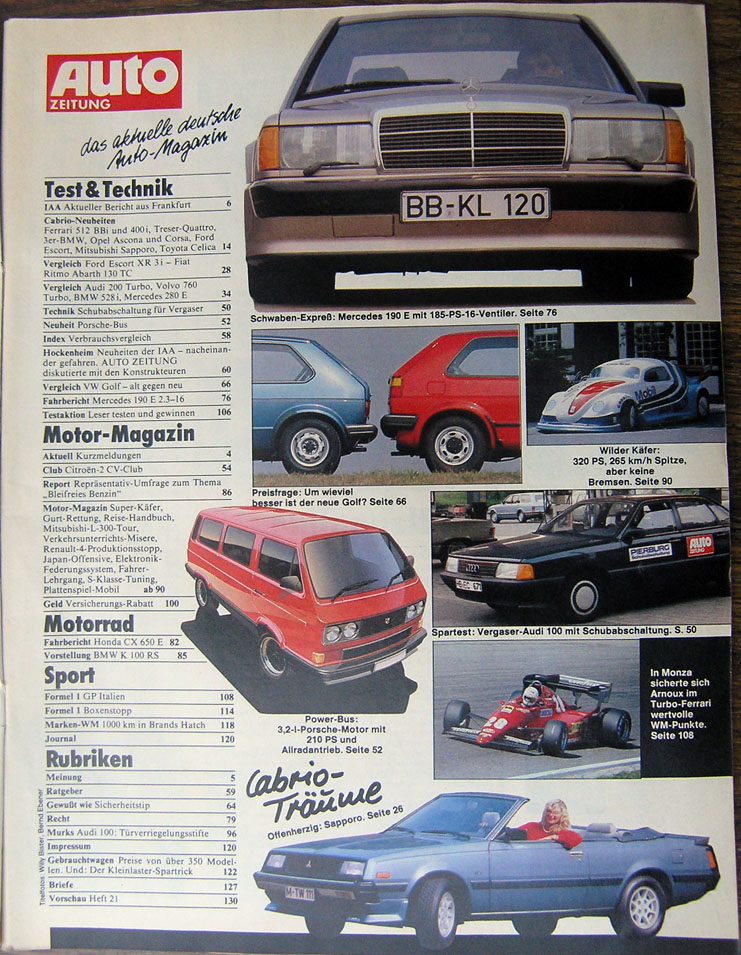 autozeitung 1983