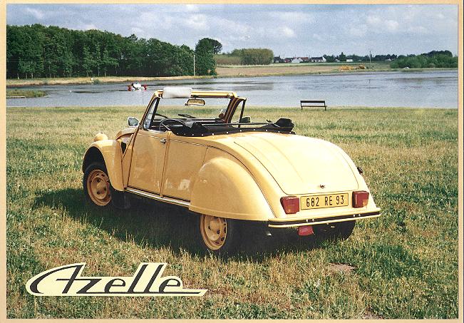 Citroen 2cv kitcar azelle front-side