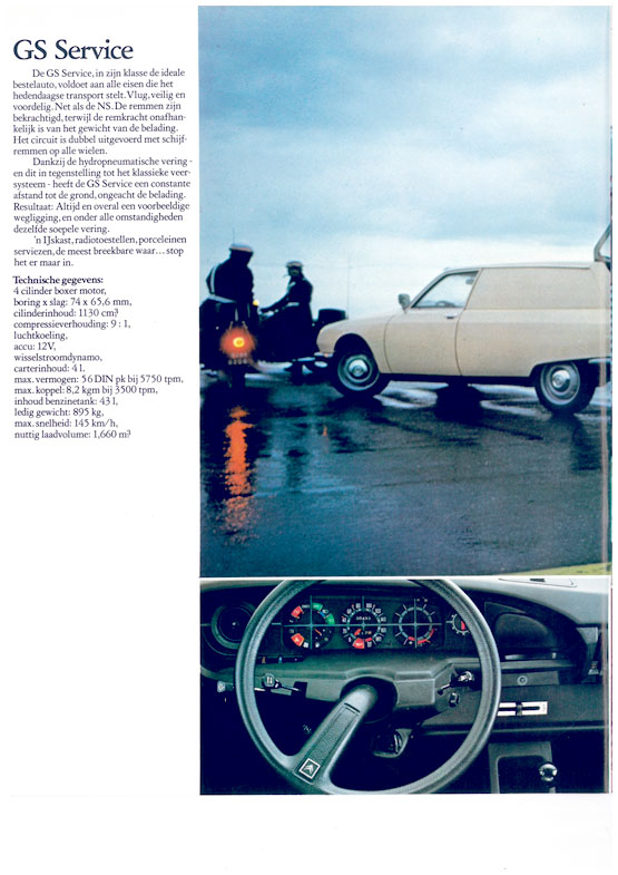 Citroen folder 1977