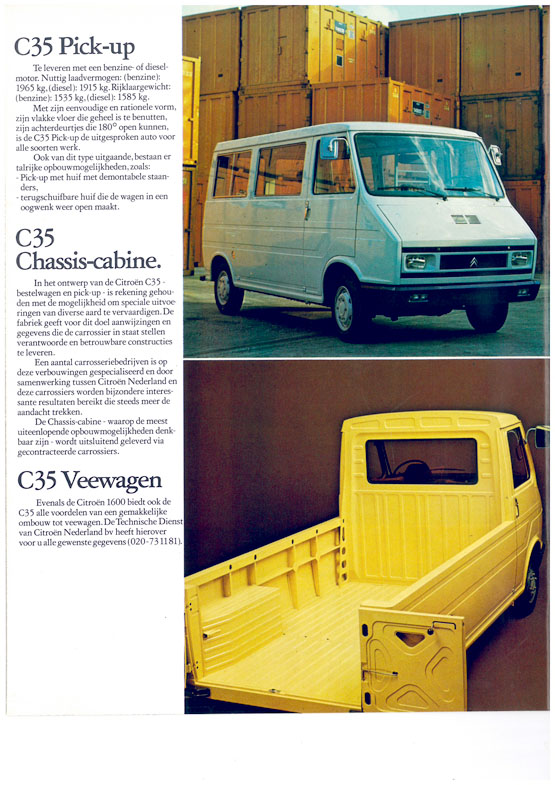 Citroen folder 1977