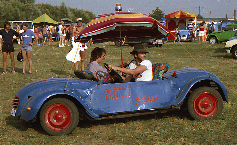 Citroen 2cv fun car