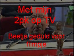Citroen 2cv cabrio op VTM
