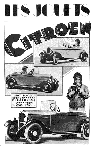 Citroen jouets