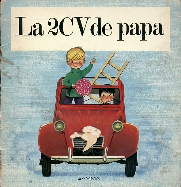 kinderboek citroen 2cv