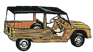 citroen mehari drawing