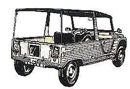 citroen mehari drawing