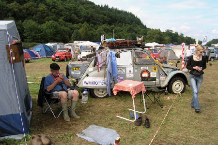 rochefort 2cv meet 2008