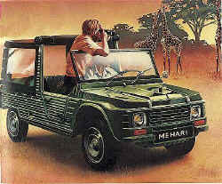 citroen mehari drawing