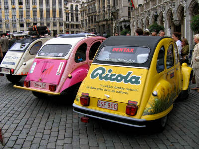 Citroen 2cv grand place