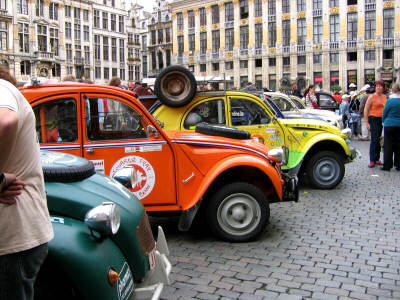 Citroen 2cv grand place