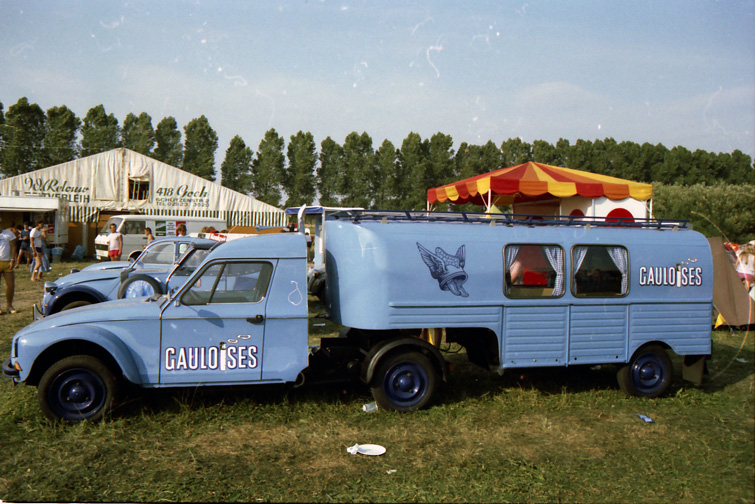 citroen 2cv truck gauloise