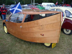 wooden 2cv